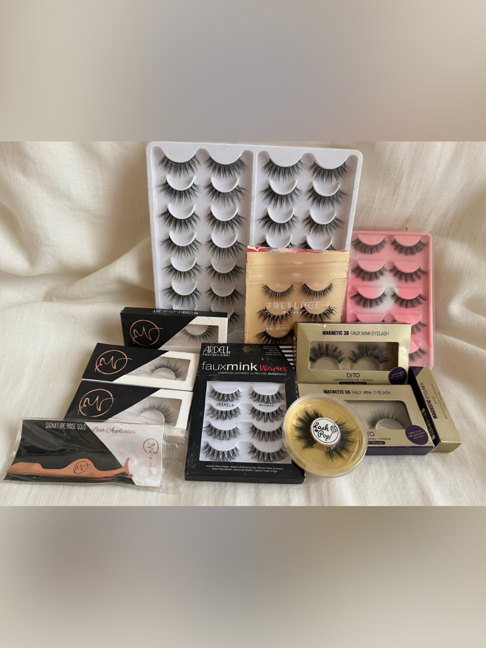 Mega Lash Bundle – Magnetic Lashes + MI Beauty + Ardell + 20+ Pairs – New